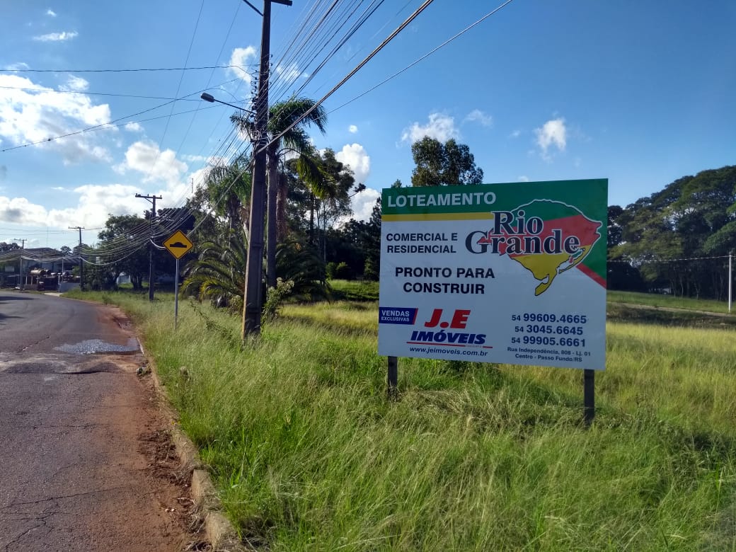 Placas Loteamento RS Globbal